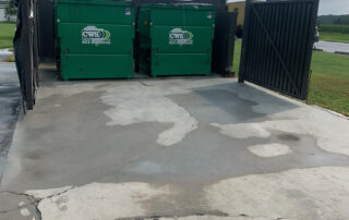 Dumpster Pad Cleaning Dumpster Pad Cleaning