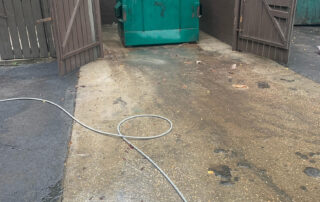 Dumpster Pad Cleaning Dumpster Pad Cleaning