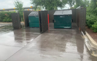 Dumpster Pad Cleaning Dumpster Pad Cleaning