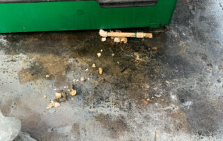 Dumpster Pad Cleaning Dumpster Pad Cleaning