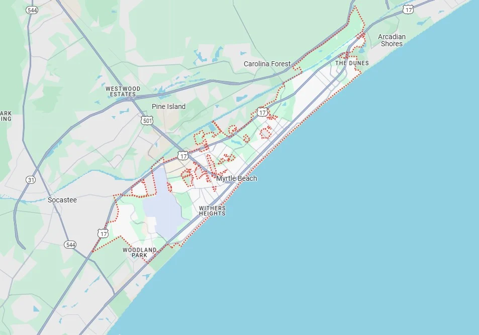 Pressure washing Myrtle Beach